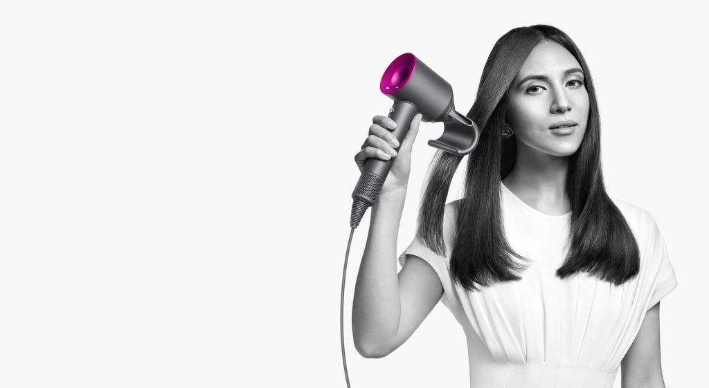 how to use dyson hair dryer