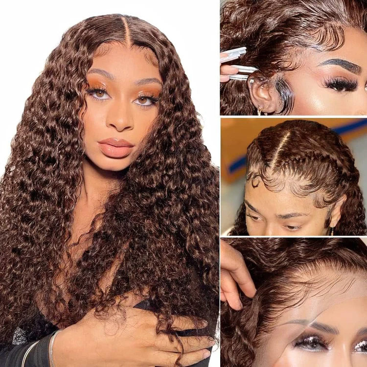 Unleash Your Inner Siren with a Brown Curly Wig