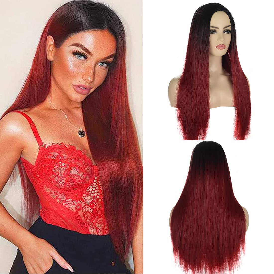 red hair wig