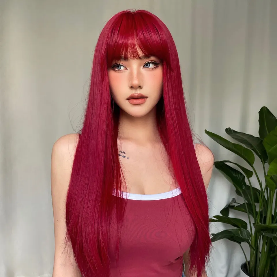 red hair wig