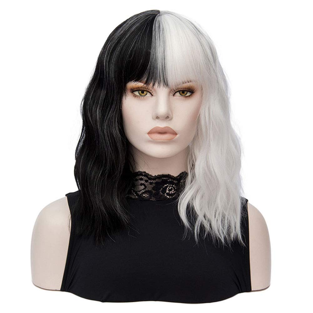 Black and White Wigs