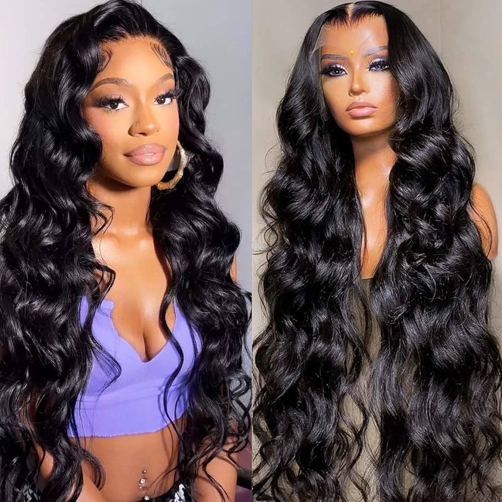 glueless wig human hair