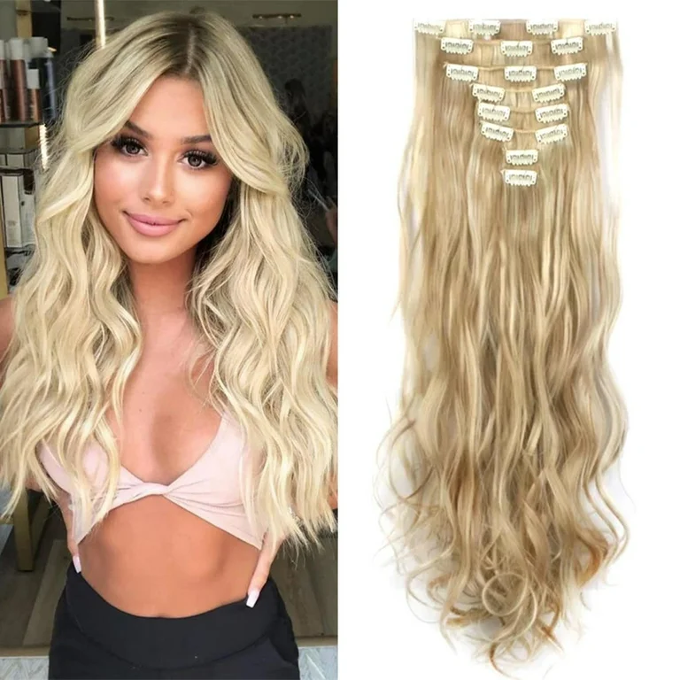 blonde headband wig