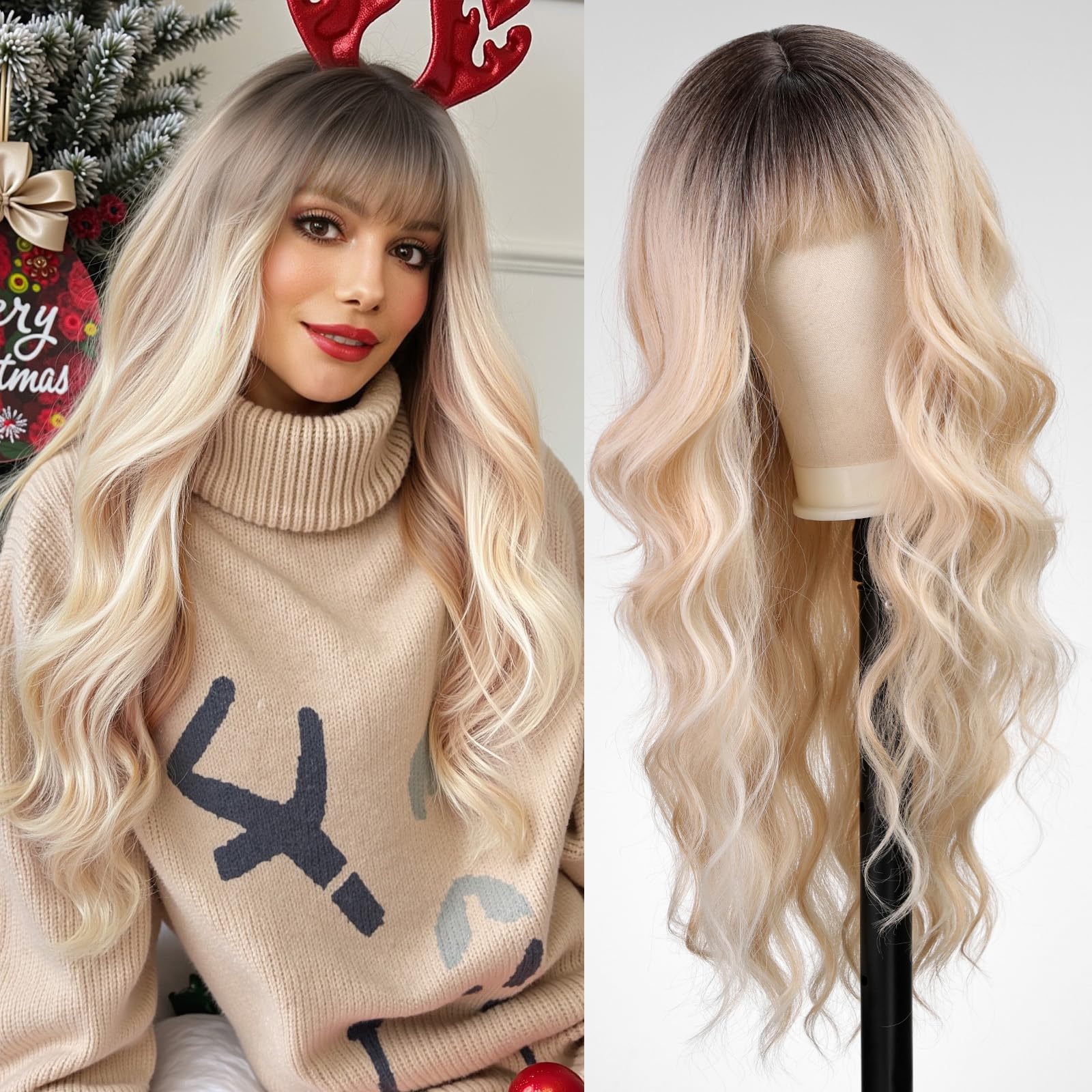 christmas wig