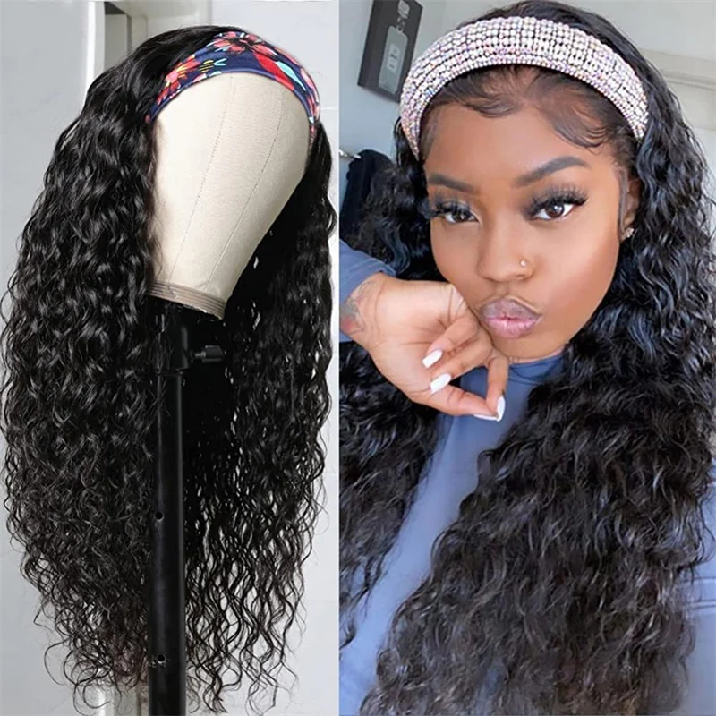 headband wig human hair