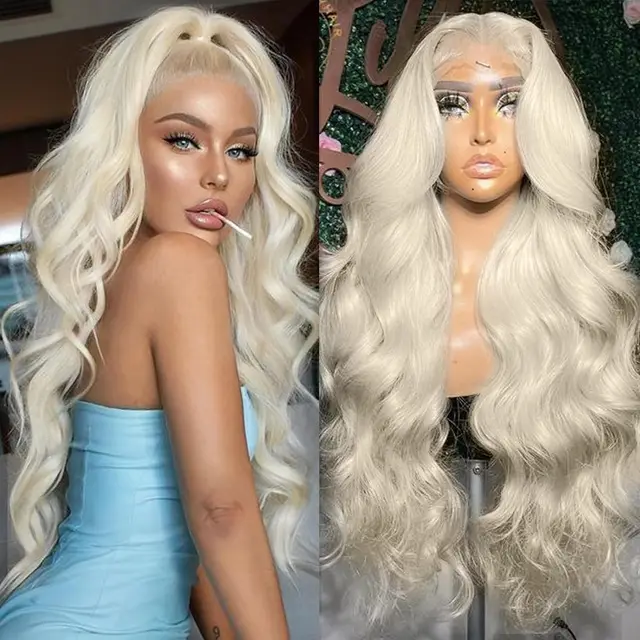 blonde wig human hair