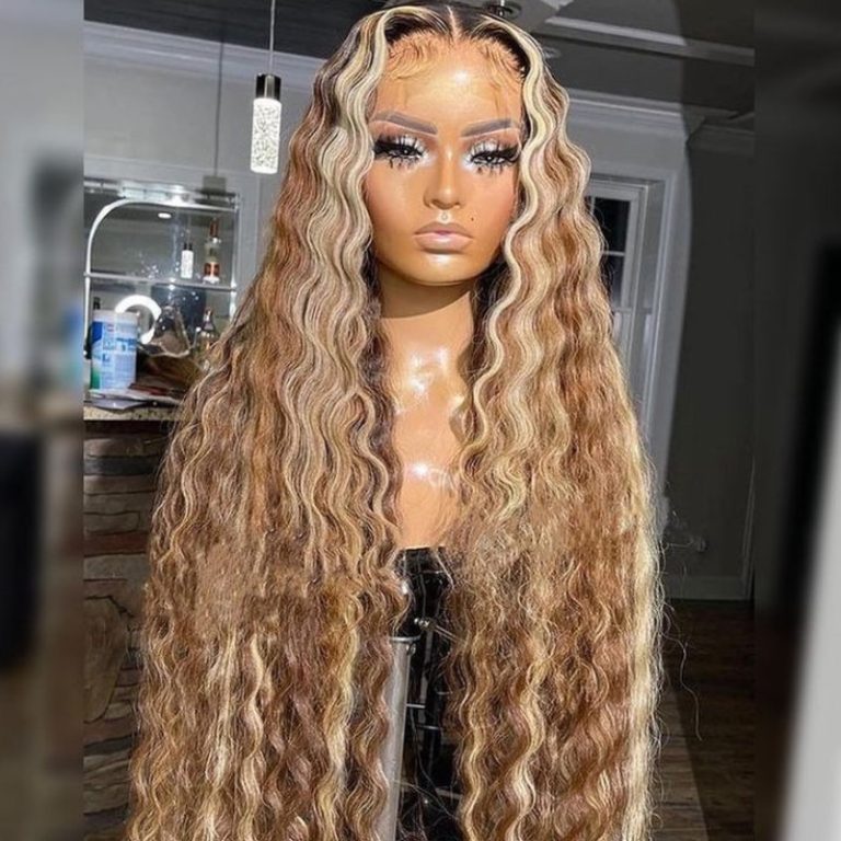 Human Hair Wig Blonde